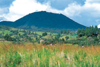 Cerro El Campanero, en las cercan�as de la laguna de La Cocha.