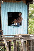 Escenas cotidianas en comunidades negras.