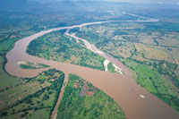 Por su rendimiento h�drico e importancia socioecon�mica, el r�o Magdalena es uno de los principales sistemas fluviales de la cordillera de Los Andes.