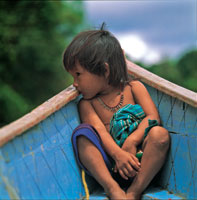 En el delta del r�o San Juan conviven arm�nicamente con el entorno natural, comunidades ind�genas y negras.