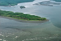 La din�mica de las mareas, del oleaje y de la l�nea de costa configuran los rasgos caracter�sticos de los esteros.