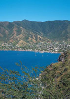 En la bah�a de Taganga hay un pueblo cuyos moradores derivan el sustento de la pesca artesanal.