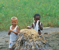Tanto los habitantes de bah�a Humboldt como los del golfo de Cupica, viven en un relativo aislamiento; sin embargo llevan una vida alegre y disfrutan de las bondades que les brinda este medio privilegiado.