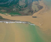 Desembocadura del r�o Sin�.