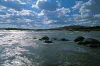 Raudales de Atures en el r�o Orinoco, Vichada.