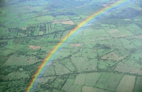 En la planicie se pueden apreciar peque�as terrazas, suaves colinas y orillales producidos por el r�o, as� como algunas barras o islas.