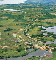 La gran disponibilidad del recurso h�drico, permiti� el desarrollo de una gran variedad de cultivos.