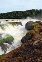 Catarata Jirijirimo en el r&iacute;o Apaporis, l&iacute;mite entre los departamentos de Vaup&eacute;s y Amazonas.