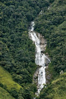 Salto El Lim&oacute;n, ca&iacute;da en deslizadero o rodadero cerca de Cisneros, Antioquia.