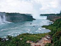 Las Cataratas del Ni&aacute;gara, en los Grandes Lagos de Norteam&eacute;rica, una de las m&aacute;s emblem&aacute;ticas del mundo.