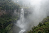 El Salto del Tequendama, cerca de Bogot&aacute;, muestra todo su esplendor cuando se abren las compuertas que lo represan.