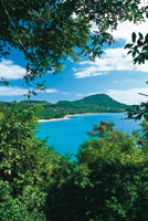 Bah�a Suroeste en la isla de Providencia.