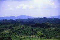 La serran�a en inmediaciones de San Juan Nepomuceno, en el sector de Los Colorados.