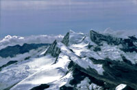 Picos nevados Simons, Col�n y Bolivar.